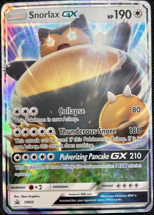 2016 Sun & Moon - Promos Snorlax-GX Basic/Promo #SM05