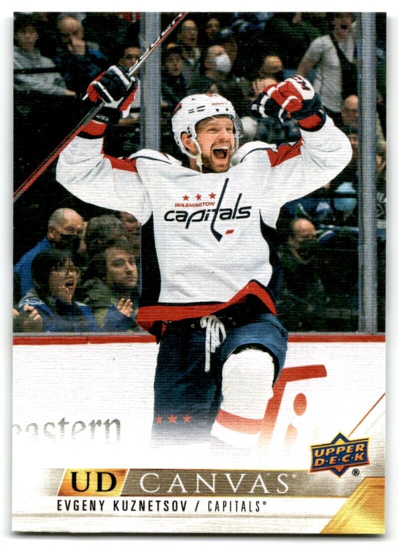 2021-22 Upper Deck UD Canvas Evgeny Kuznetsov Washington Capitals #C86