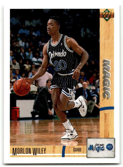 1991-92 Upper Deck Morlon Wiley Orlando Magic #26