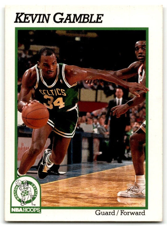 1991-92 Hoops Kevin Gamble Boston Celtics #11