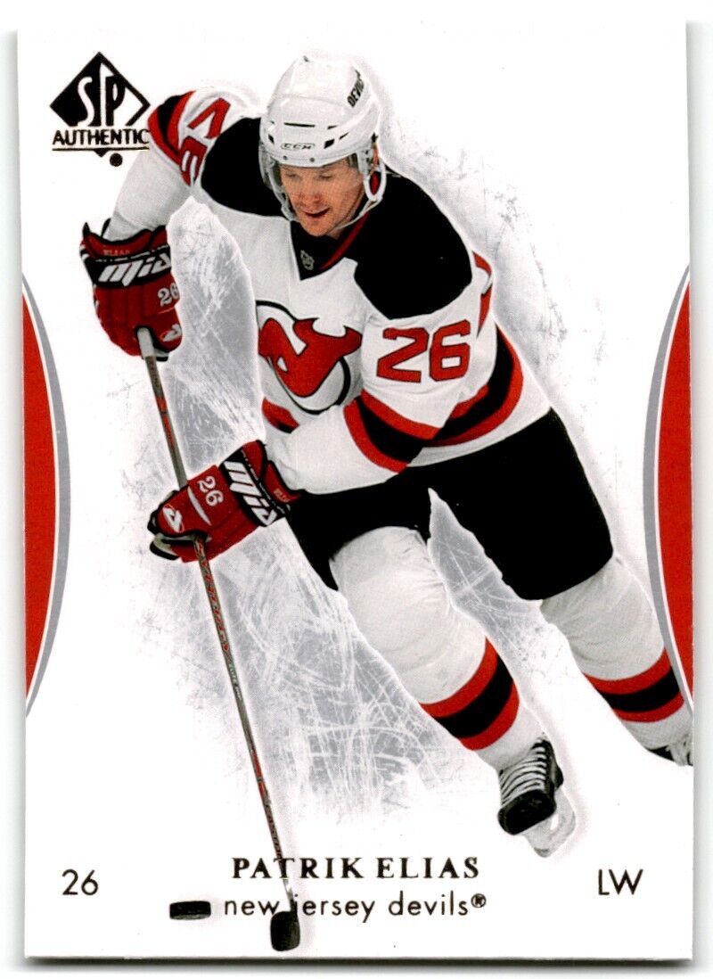 2007-08 SP Authentic Patrik Elias New Jersey Devils #46