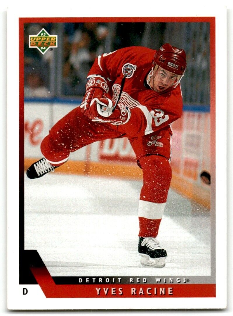 1993-94 Upper Deck Yves Racine Detroit Red Wings #194