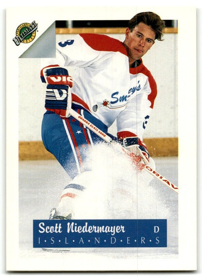 1991-92 Ultimate Draft French Scott Niedermayer New Jersey Devils #3