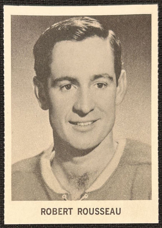 1965-66 Coca-Cola Bobby Rousseau Montreal Canadiens #NNO