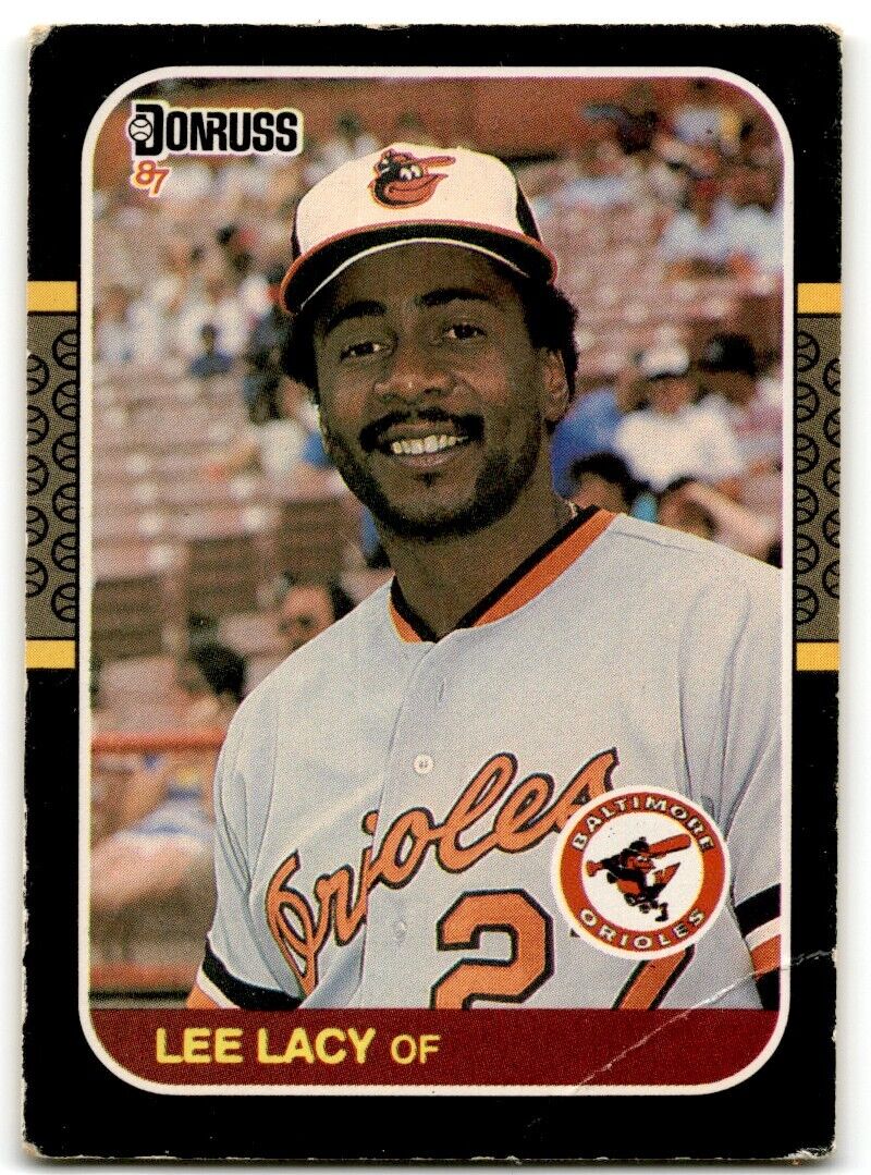 1987 Donruss Lee Lacy Baltimore Orioles #336