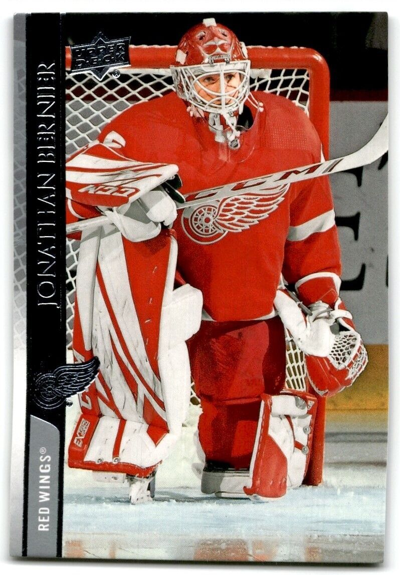 2020-21 Upper Deck Jonathan Bernier Detroit Red Wings #65