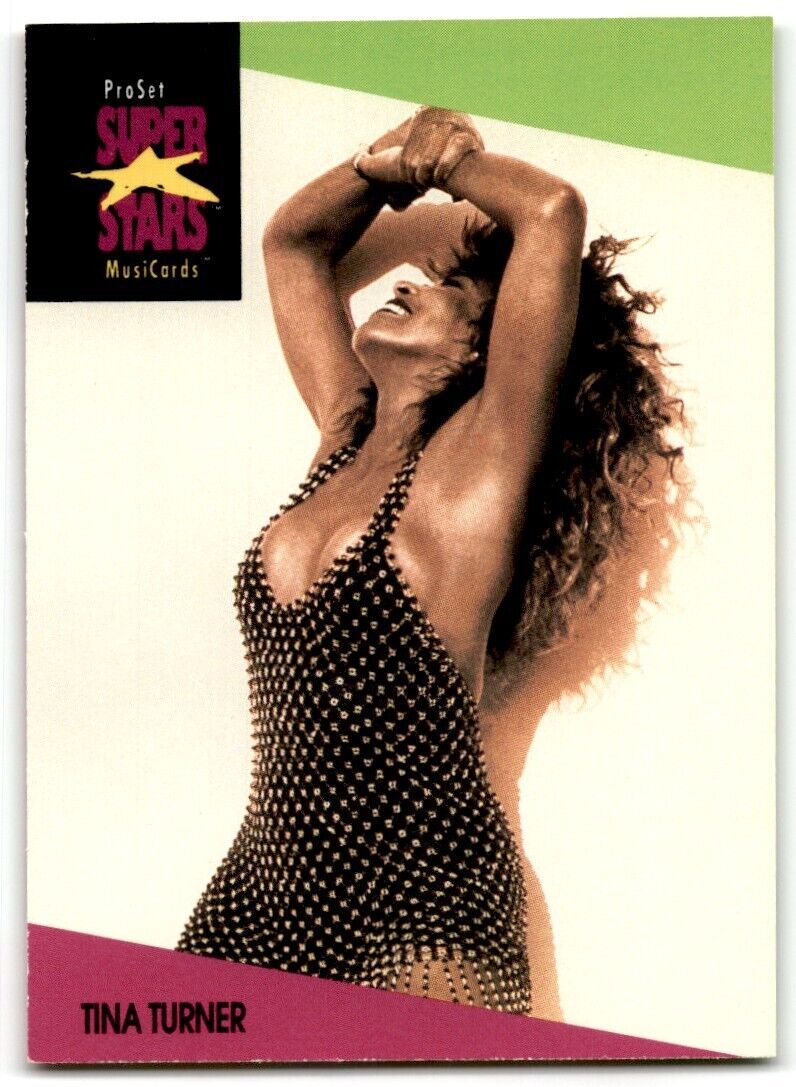 Tina Turner ProSet Super Star MusiCards (Card #98)