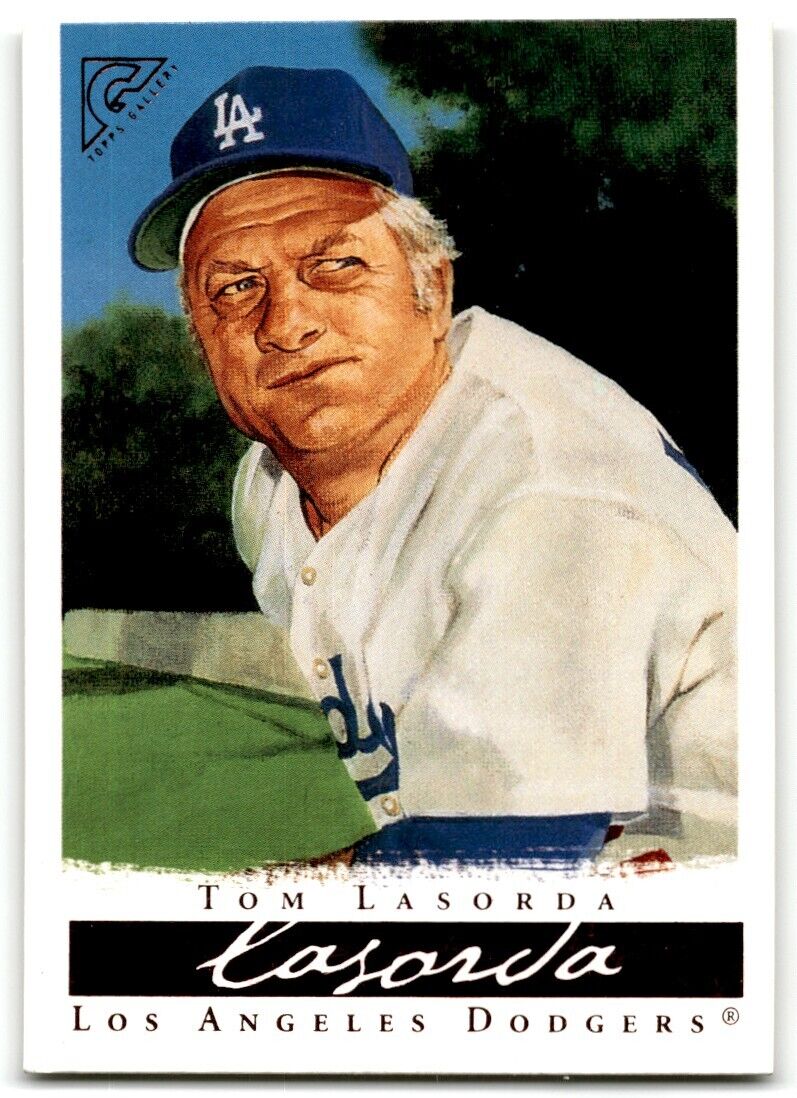 2003 Topps GaTopps Gallery Hall of Fame Edition Tom Lasorda Los Angeles Dodgers