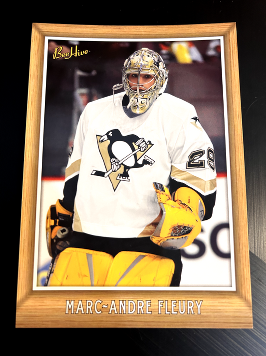 2006-07 Upper Deck Beehive 5X7 Marc-André Fleury #171 Pittsburg Penguins JUMBO