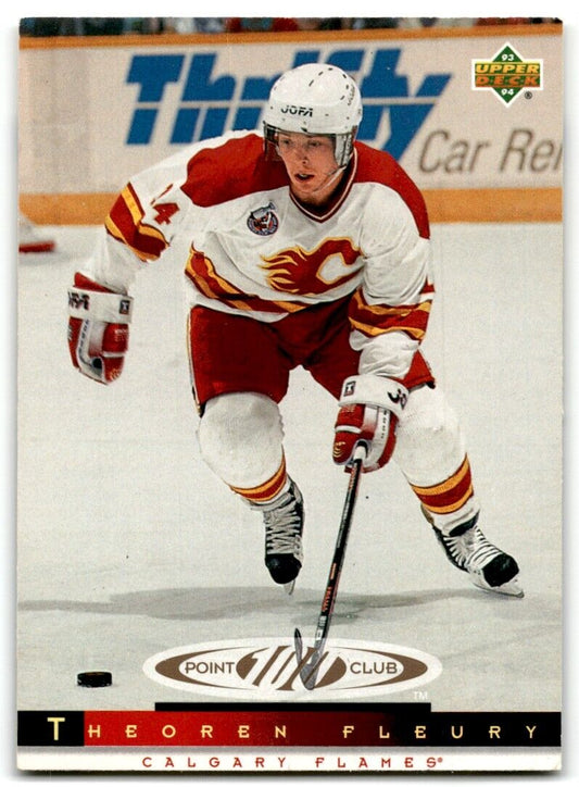 1993-94 Upper Deck Theo Fleury Calgary Flames #229