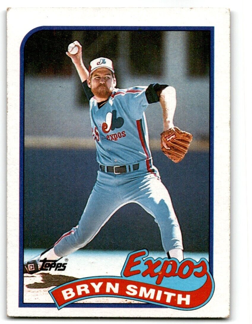 1989 Topps Bryn Smith Montreal Expos #464