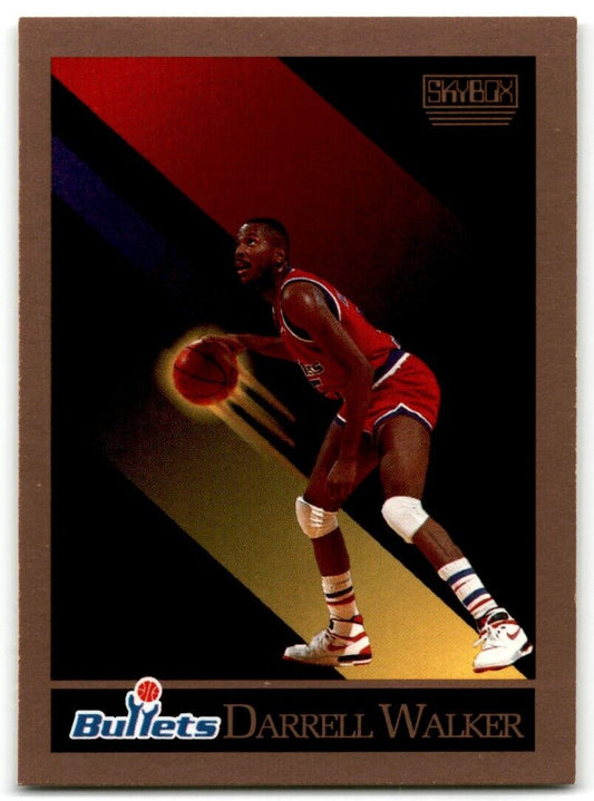 1990-91 SkyBox Darrell Walker Washington Bullets #293