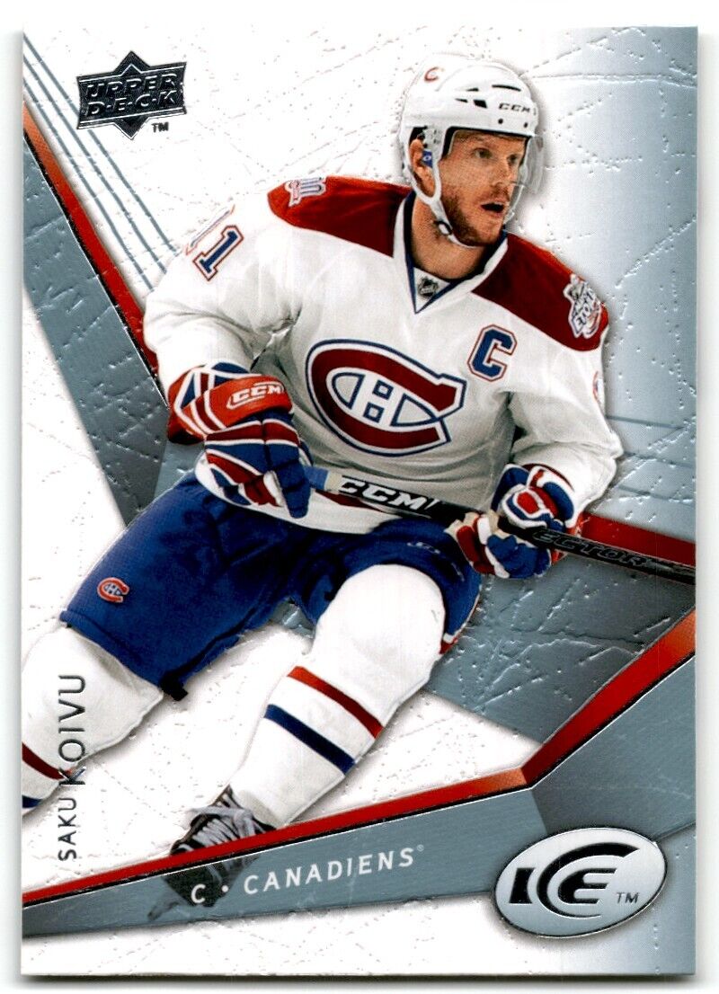 2008-09 Upper Deck Ice Saku Koivu Montreal Canadiens #84