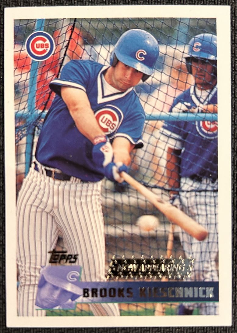 1996 Topps Brooks Kieschnick Chicago Cubs #344