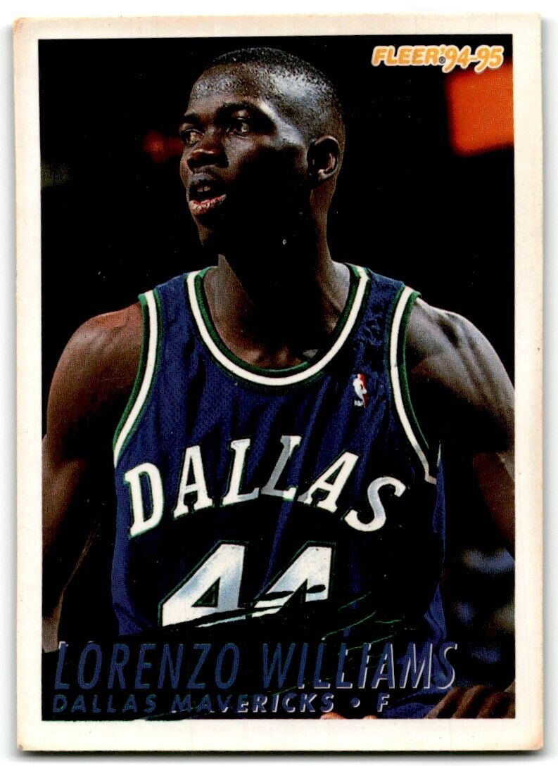 1994-95 Fleer Lorenzo Williams Dallas Mavericks #271