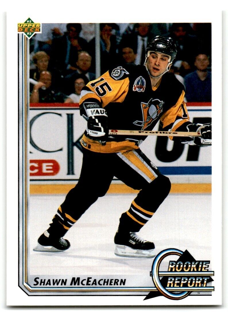 1992-93 Upper Deck Shawn McEachern Pittsburgh Penguins #368