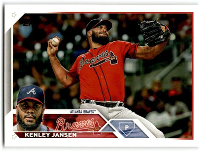 2023 Topps Kenley Jansen Atlanta Braves #30