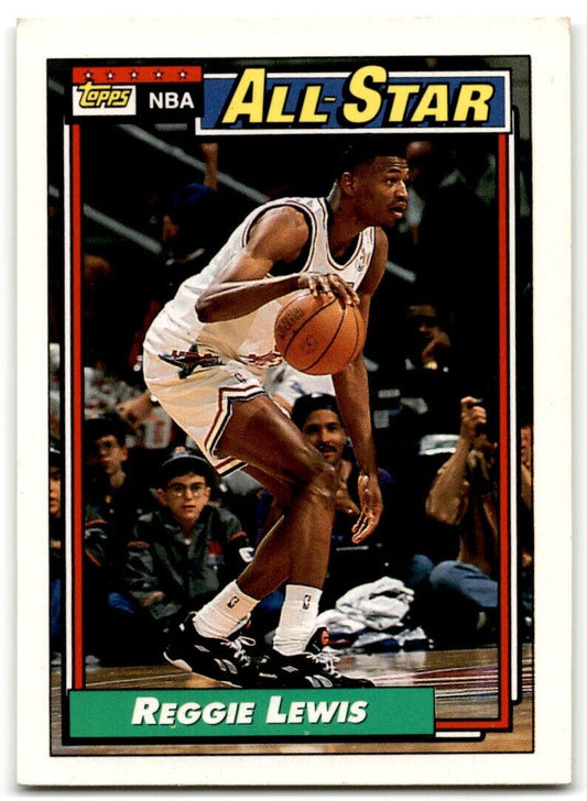 1992-93 Topps All-Star Reggie Lewis Boston Celtics #104