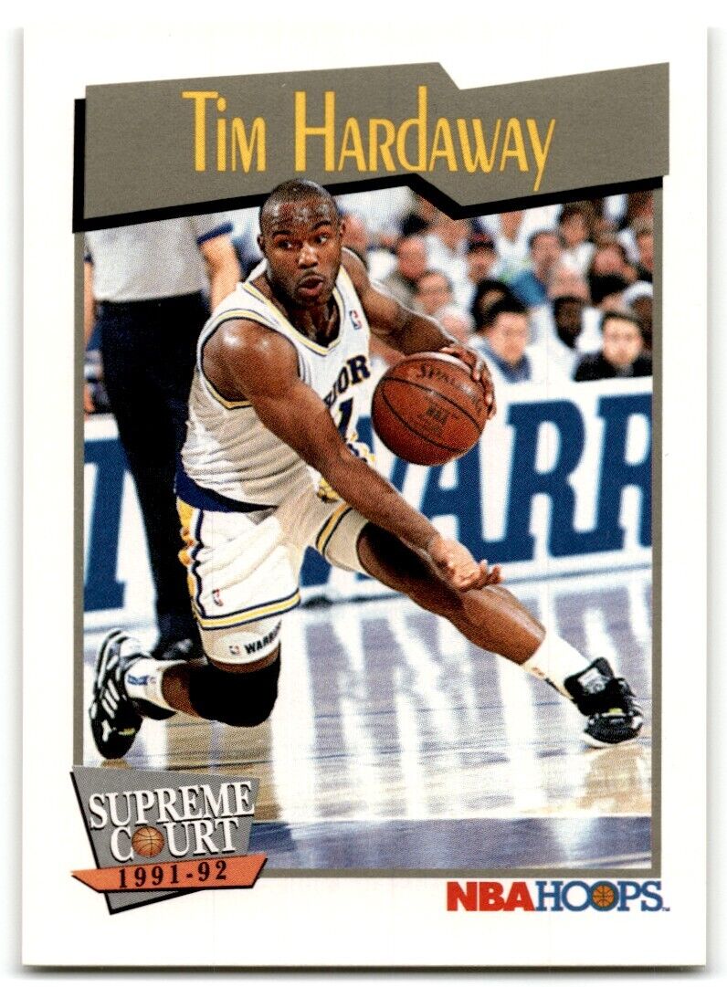 1991-92 Hoops Tim Hardaway Golden State Warriors #465