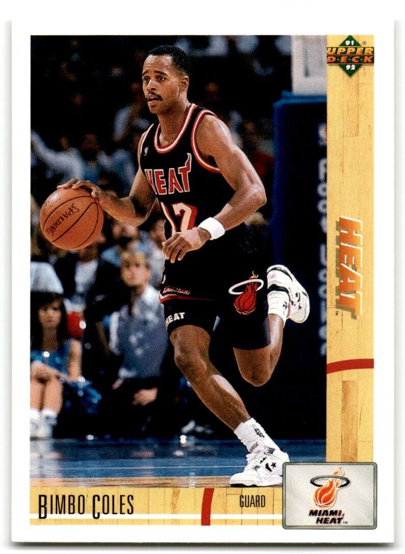 1991-92 Upper Deck Bimbo Coles Cleveland Cavaliers #149