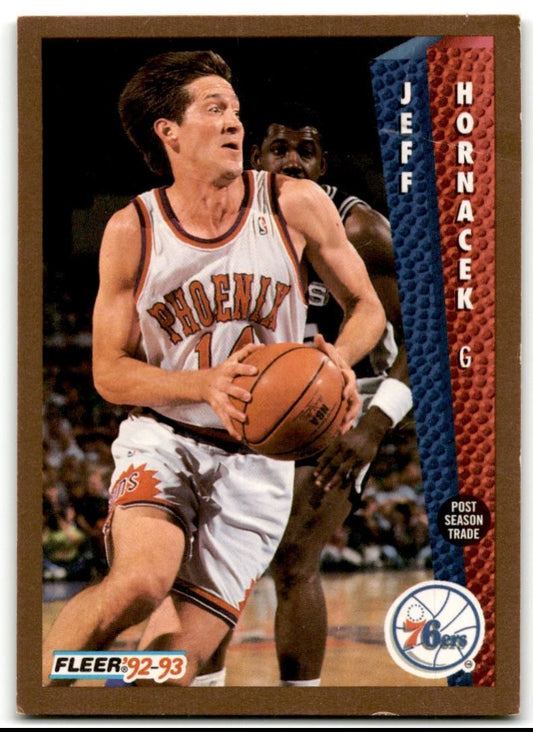 1992-93 Fleer Jeff Hornacek Philadelphia 76ers #171