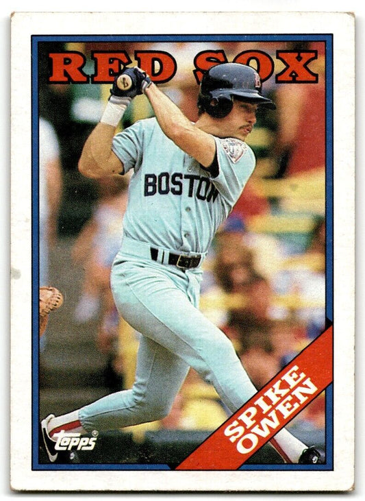 1988 Topps Spike Owen Boston Red Sox #733