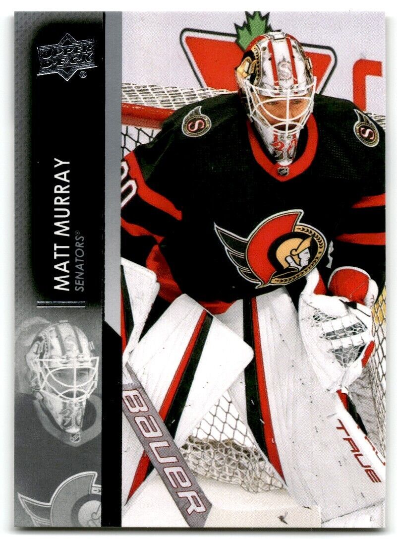 2021-22 Upper Deck Matt Murray Ottawa Senators #376