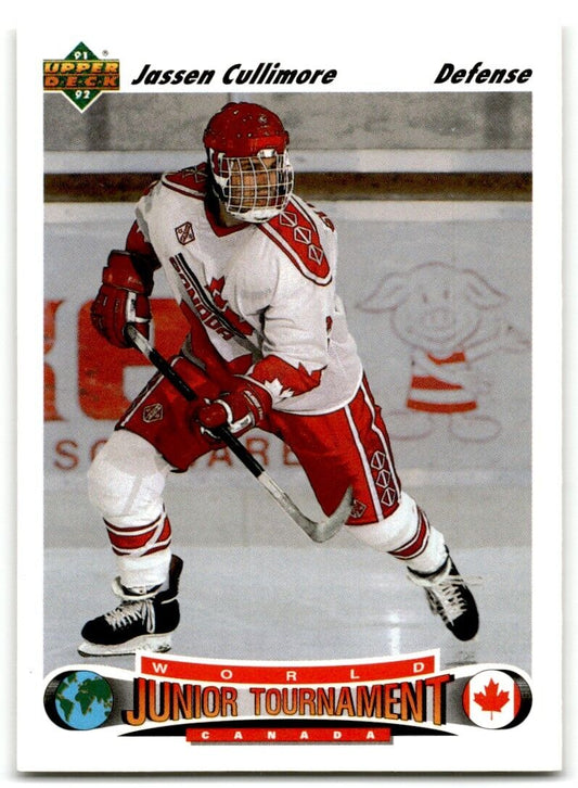 1991-92 Upper Deck Jassen Cullimore Rookie Canada #690