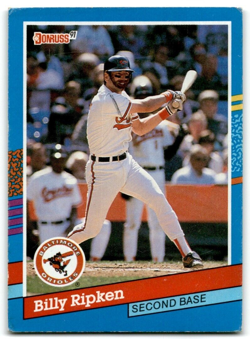 1991 Donruss Billy Ripken Baltimore Orioles #167