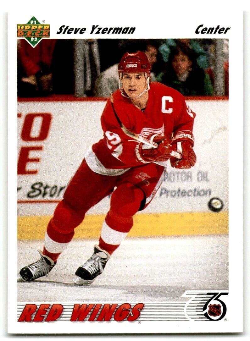 1991-92 Upper Deck Steve Yzerman Detroit Red Wings #146