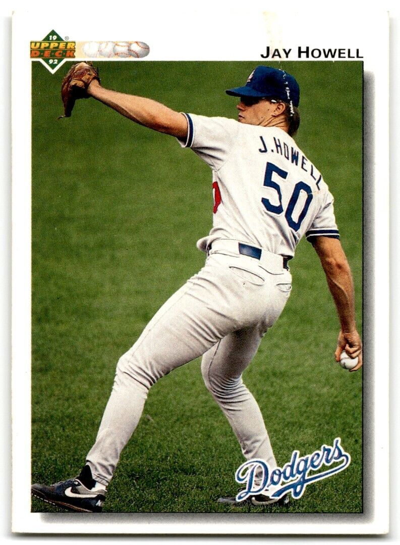 1992 Upper Deck Jay Howell Los Angeles Dodgers #511