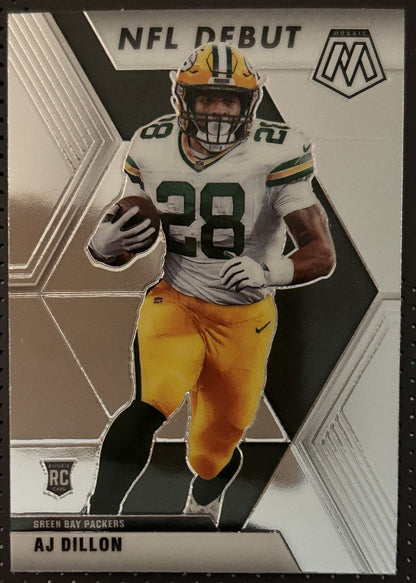 2020 Panini Mosaic AJ Dillon Rookie Green Bay Packers #279