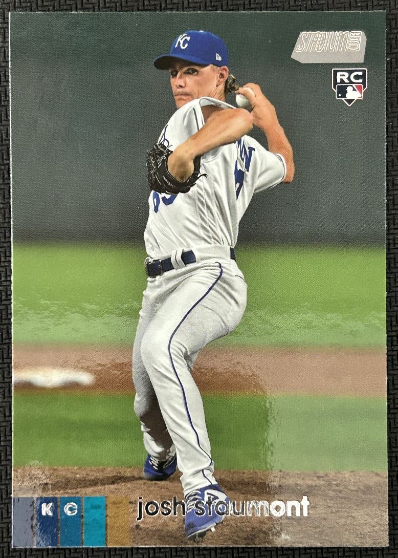 2020 Topps Stadium Club Josh Staumont Rookie Kansas City Royals #281