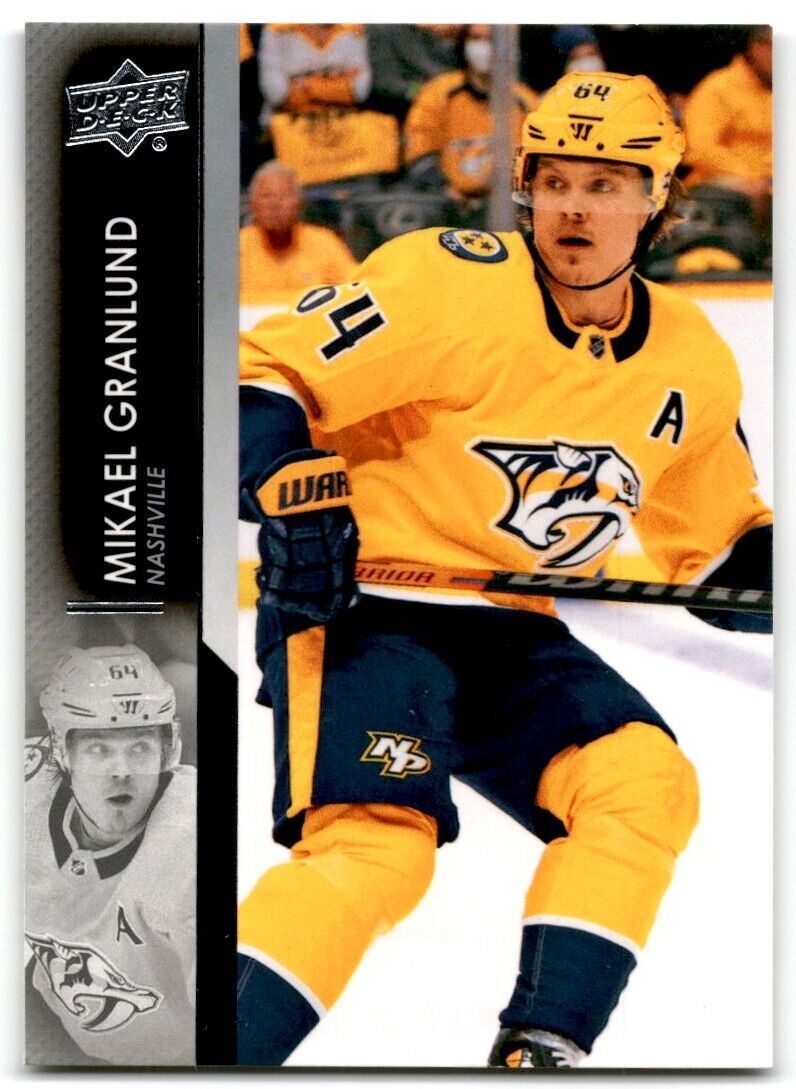 2021-22 Upper Deck Mikael Granlund Nashville Predators #353