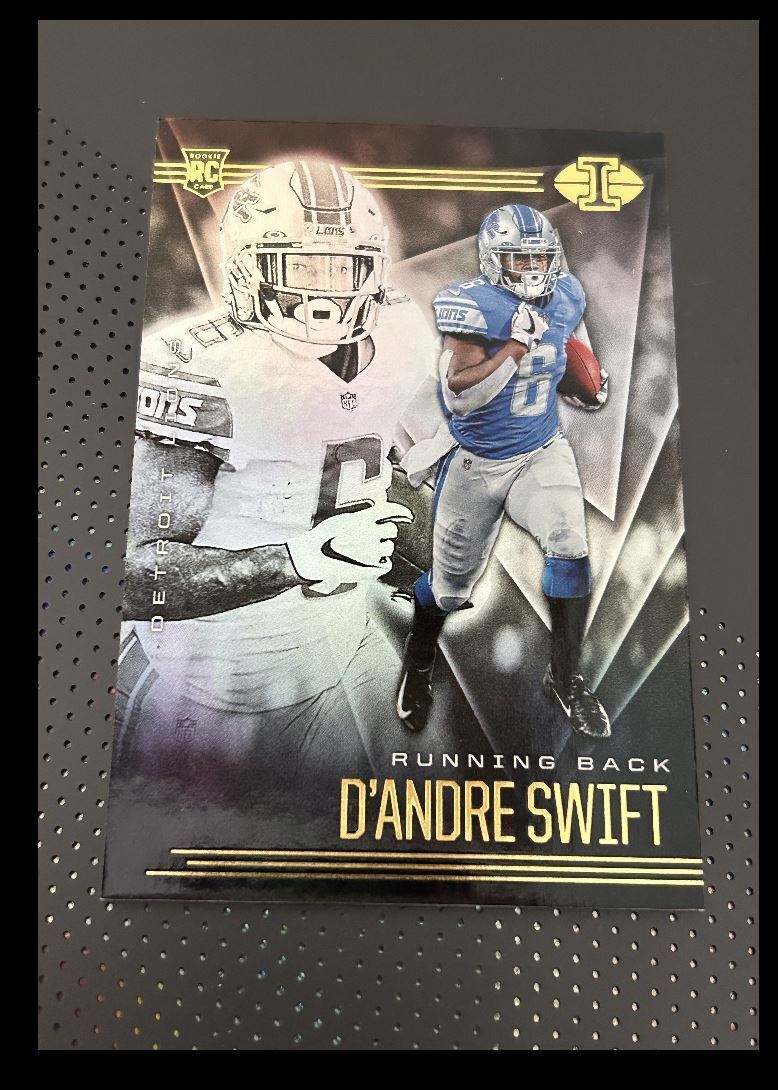 2020 Panini Illusions RC Rookie D'Andre Swift Rookie Georgia Bulldogs #12