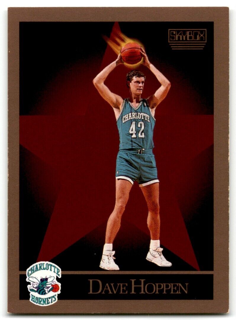 1990-91 SkyBox Dave Hoppen Charlotte Hornets #31