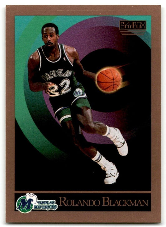 1990-91 SkyBox Rolando Blackman Dallas Mavericks #60