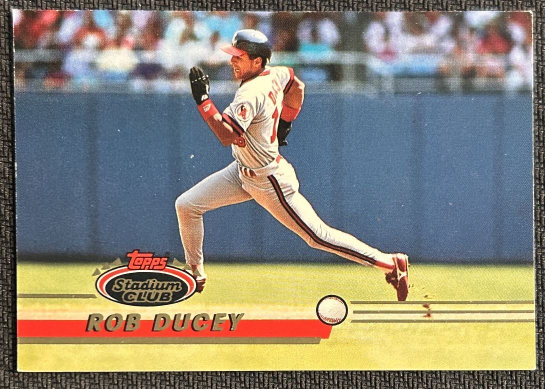 1993 Stadium Club Rob Ducey California Angels #69