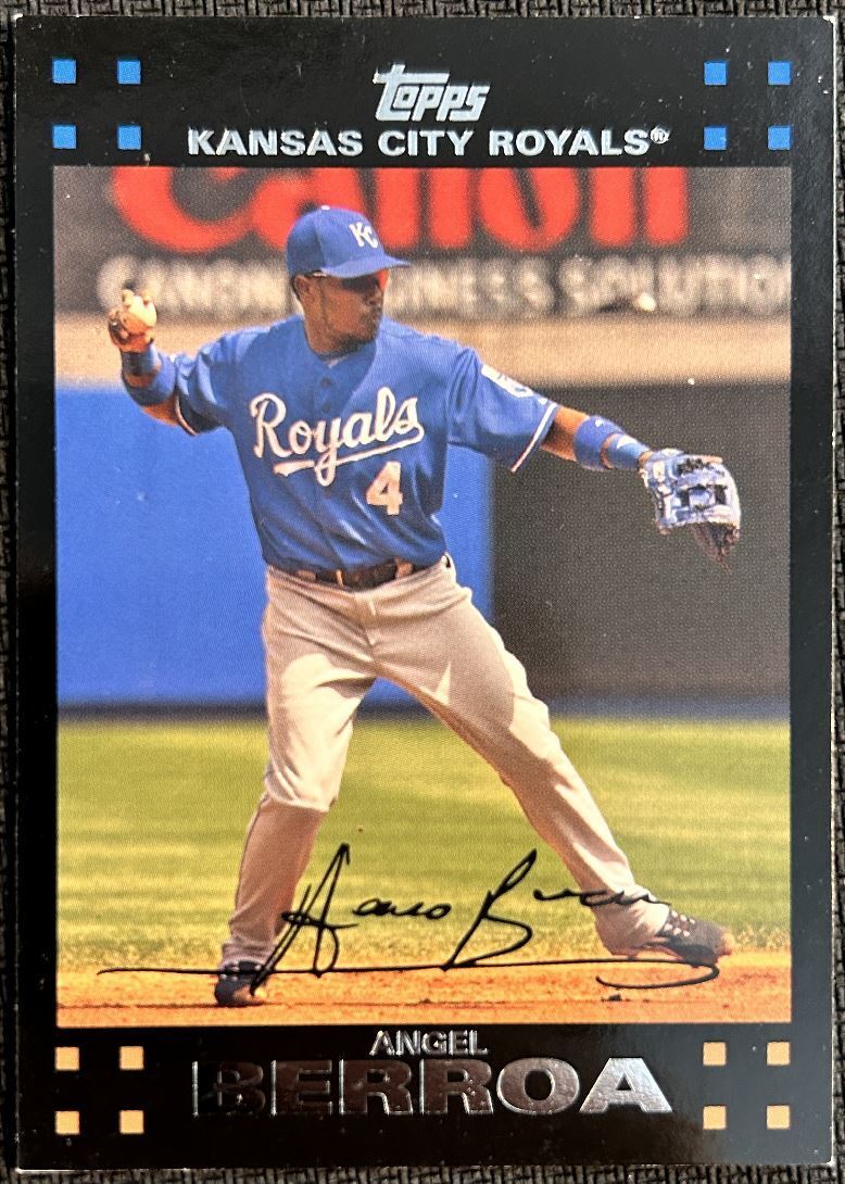 2007 Topps Kansas City Royals Angel Berroa Kansas City Royals #447