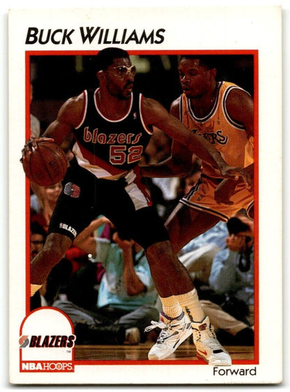 1991-92 Hoops McDonald's Buck Williams Portland Trail Blazers #36