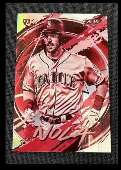 2020 Topps Fire Austin Nola Rookie Seattle Mariners #112