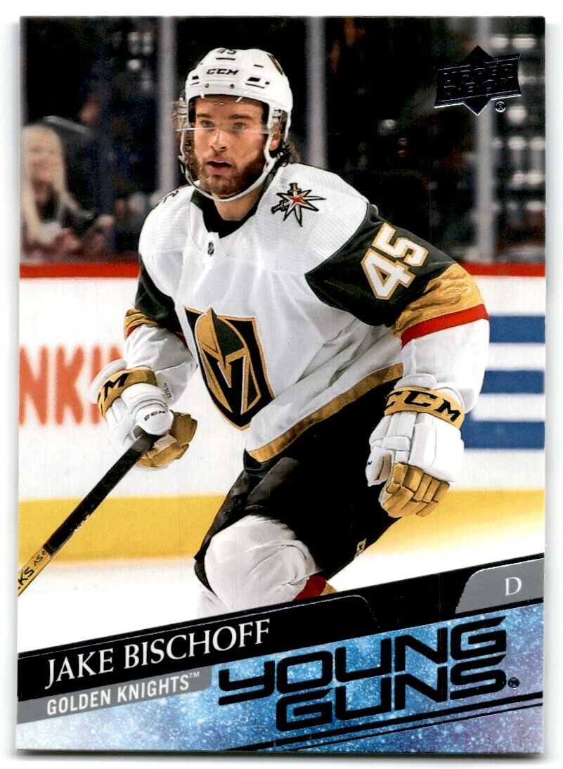 2020-21 Upper Deck Jake Bischoff Rookie Vegas Golden Knights #713