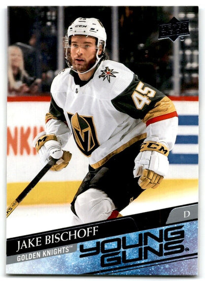 2020-21 Upper Deck Jake Bischoff Rookie Vegas Golden Knights #713