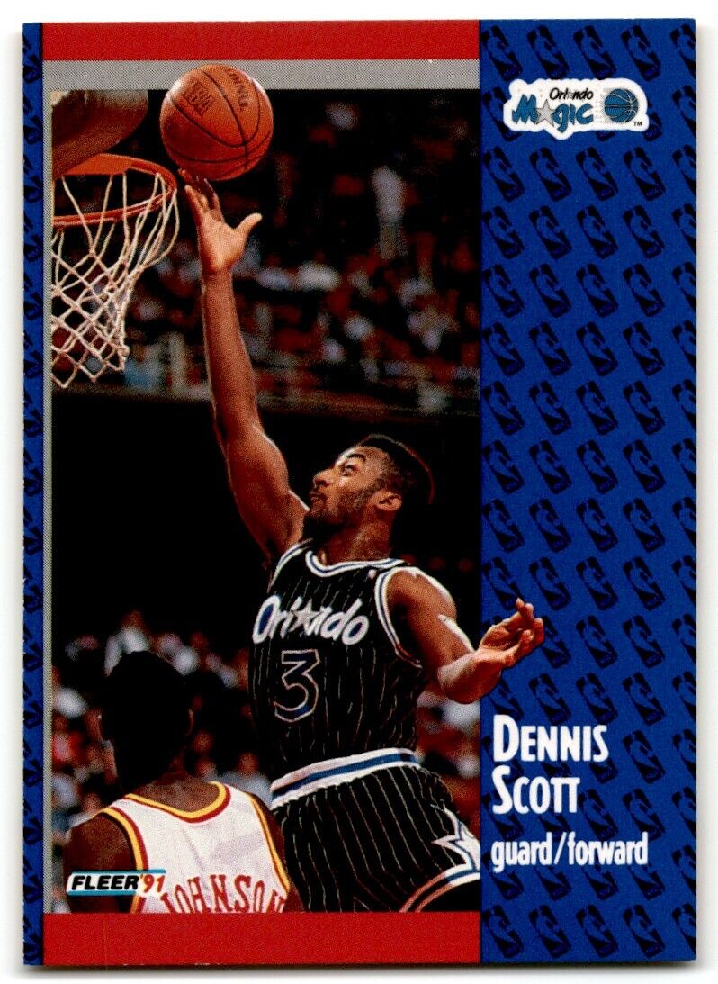 1991-92 Fleer Dennis Scott Orlando Magic #147