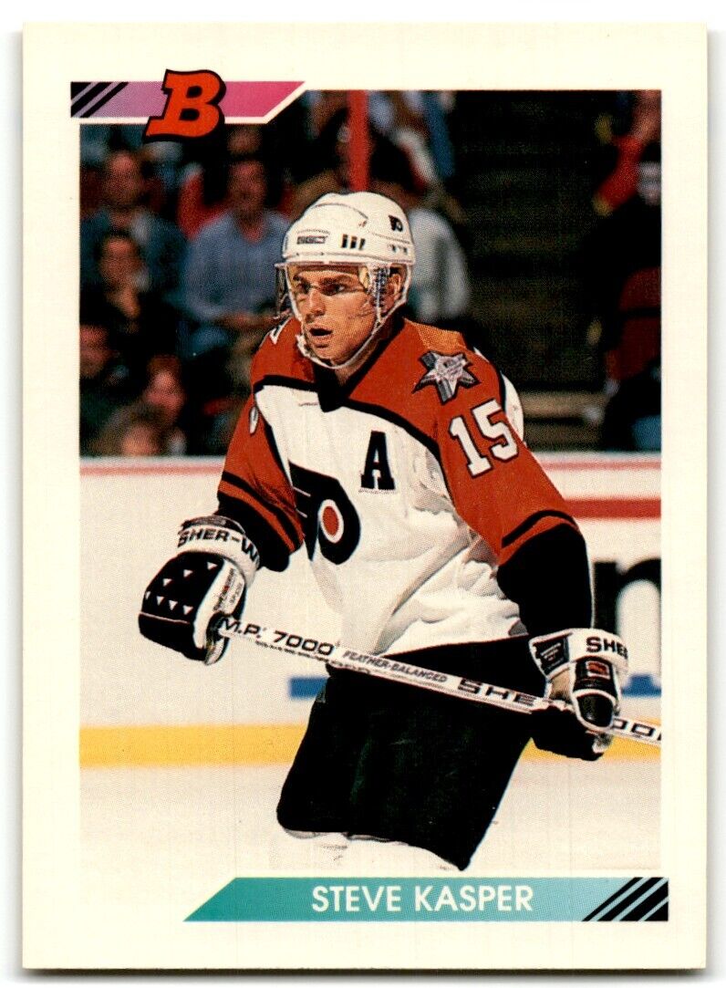 1992-93 Bowman Steve Kasper Philadelphia Flyers #33