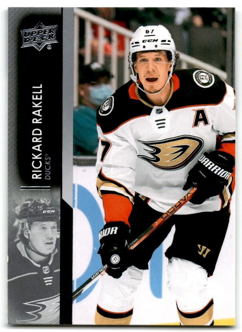 2021-22 Upper Deck Rickard Rakell Anaheim Ducks #254