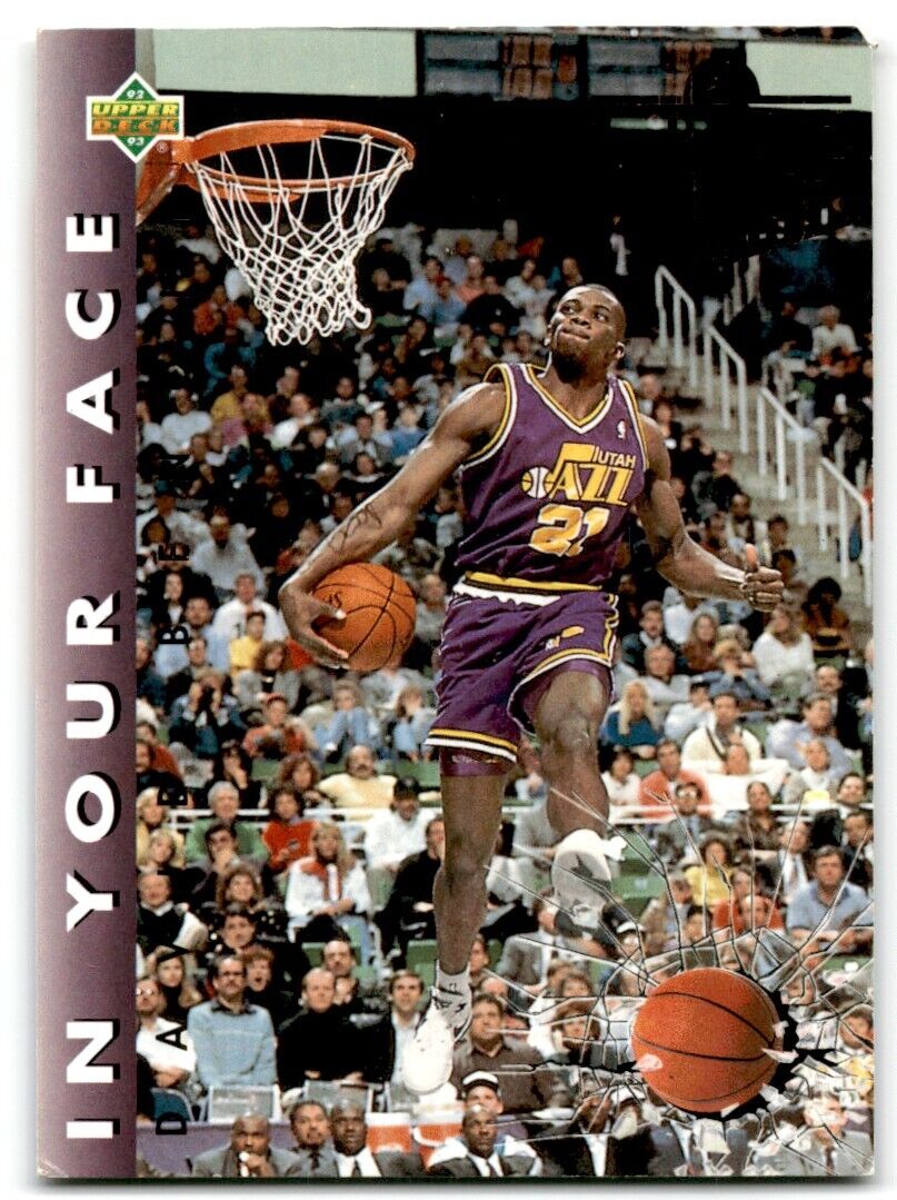 1992-93 Upper Deck David Benoit Utah Jazz #447