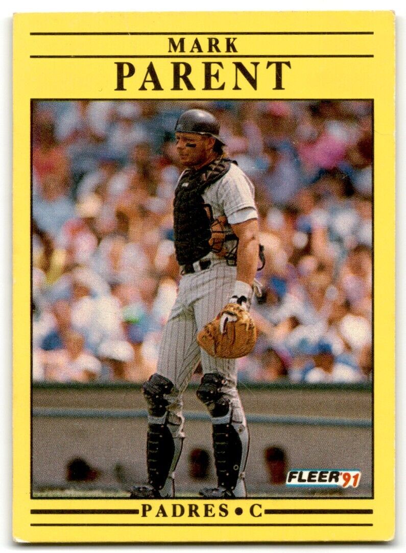 1991 Fleer Mark Parent San Diego Padres #538