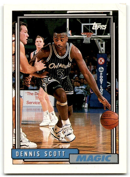 1992-93 Topps Dennis Scott Orlando Magic #192