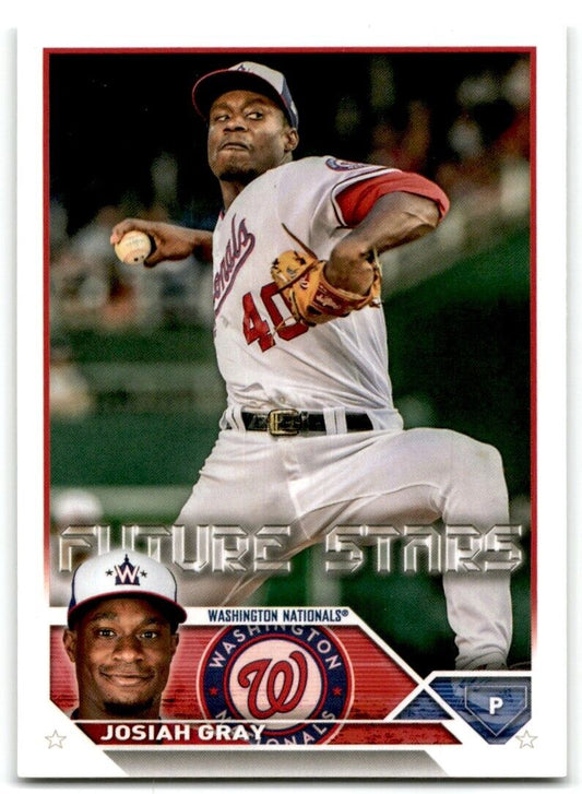 2023 Topps Josiah Gray Washington Nationals #149